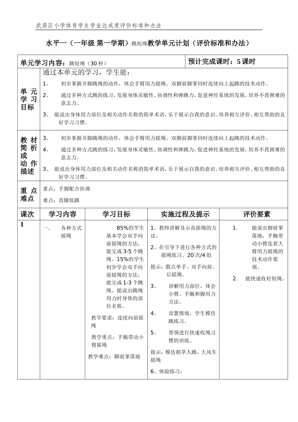 一年级短绳（上）_第1页