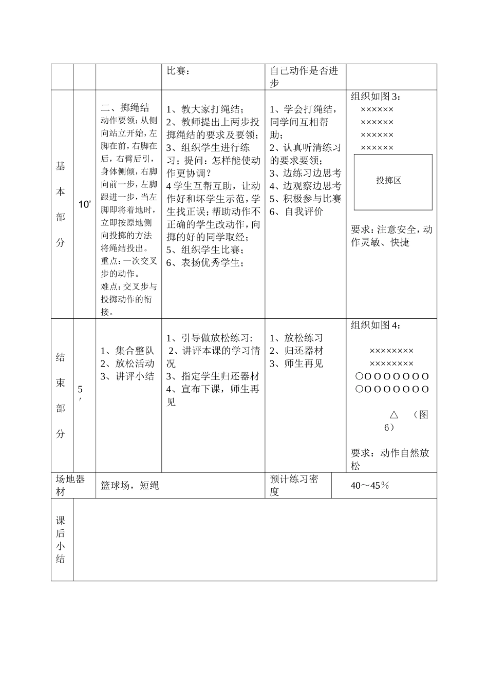 四年级跳绳教案_第2页