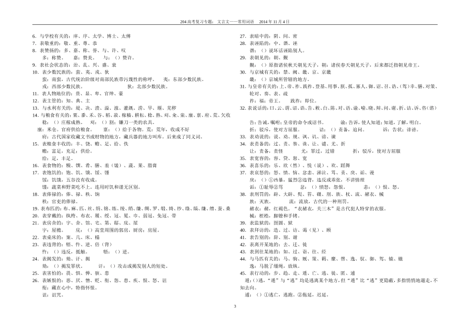 文言文常用词语_第3页
