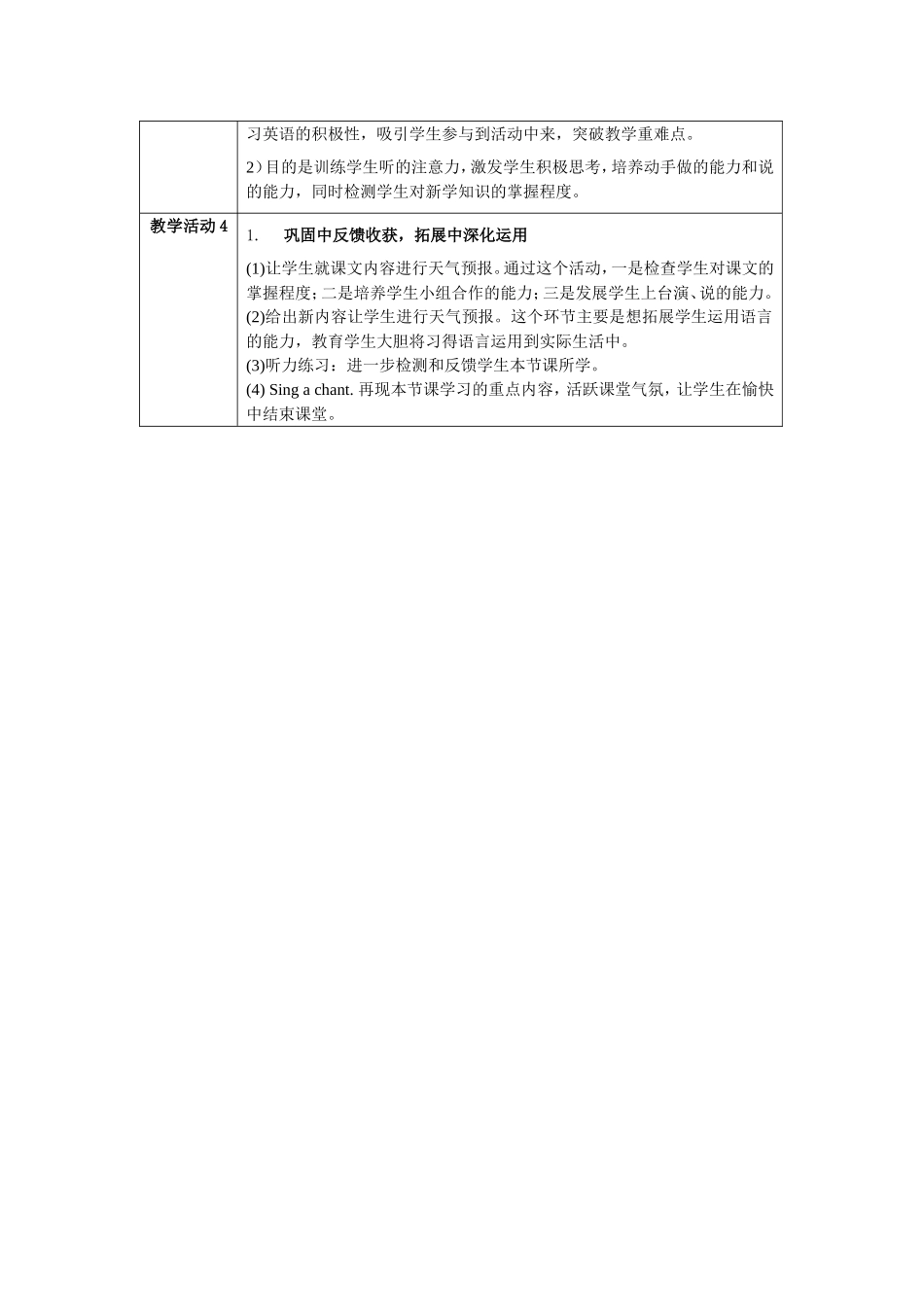 四年级英语《It’sWarmToday》_第2页