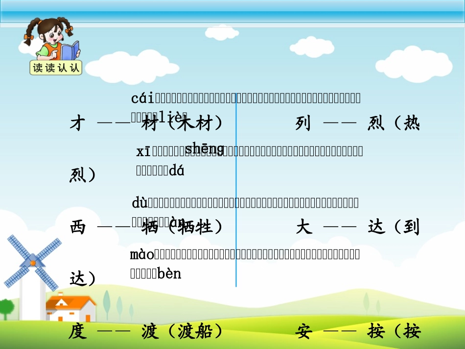 语文园地一（二年级语文下册）_第3页
