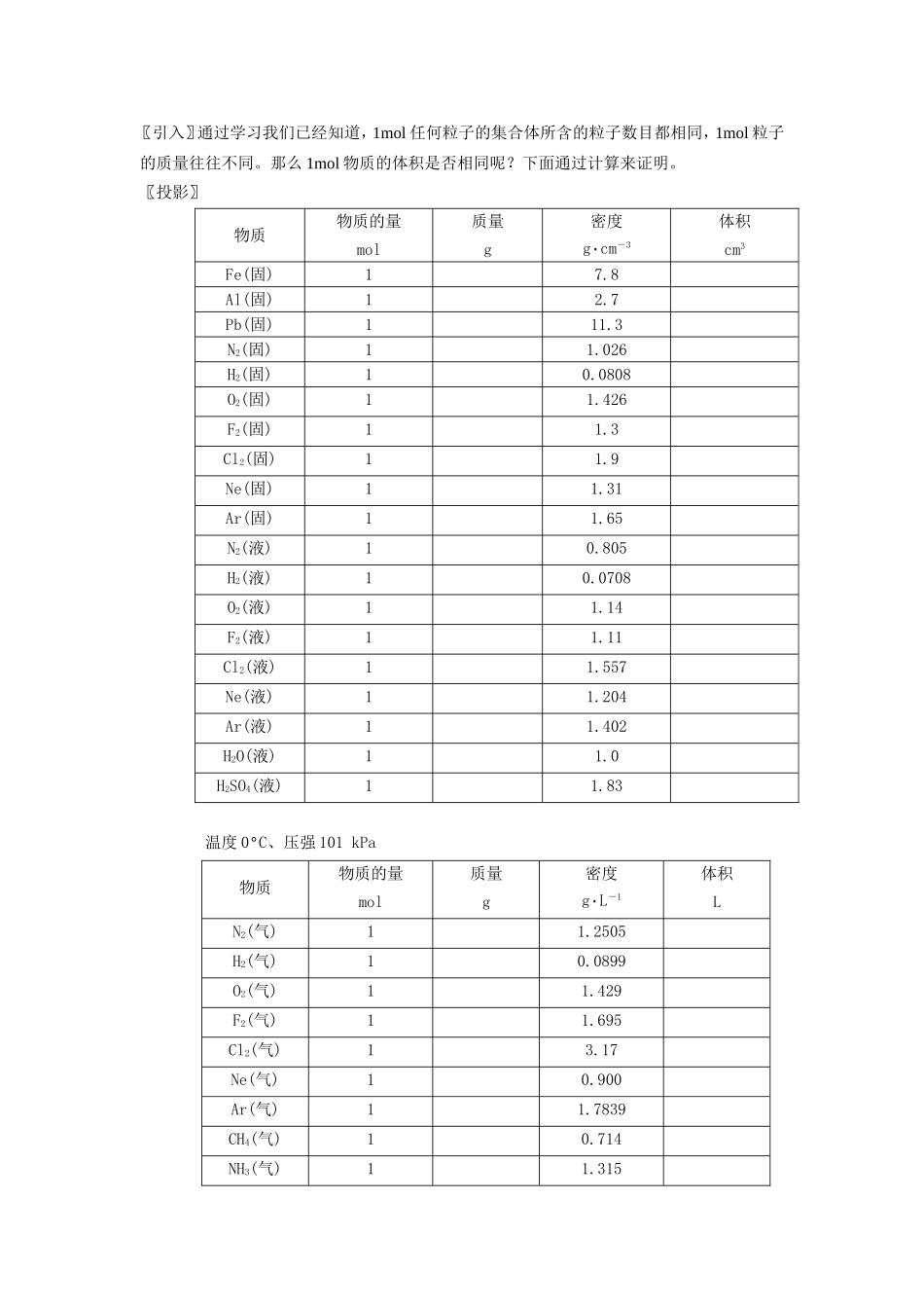 第二节化学计量在实验中的应用_第3页