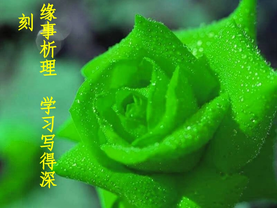 缘事说理_学习写得深刻上课_第1页
