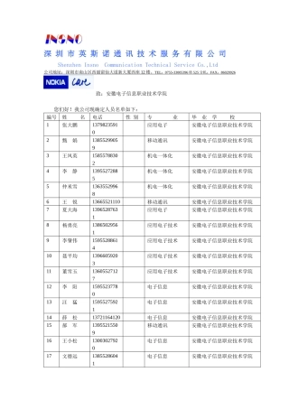深圳市英斯诺通讯技术服务有限公