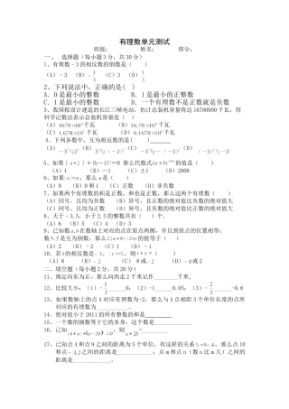 有理数单元测试