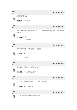 现科工商102市场营销