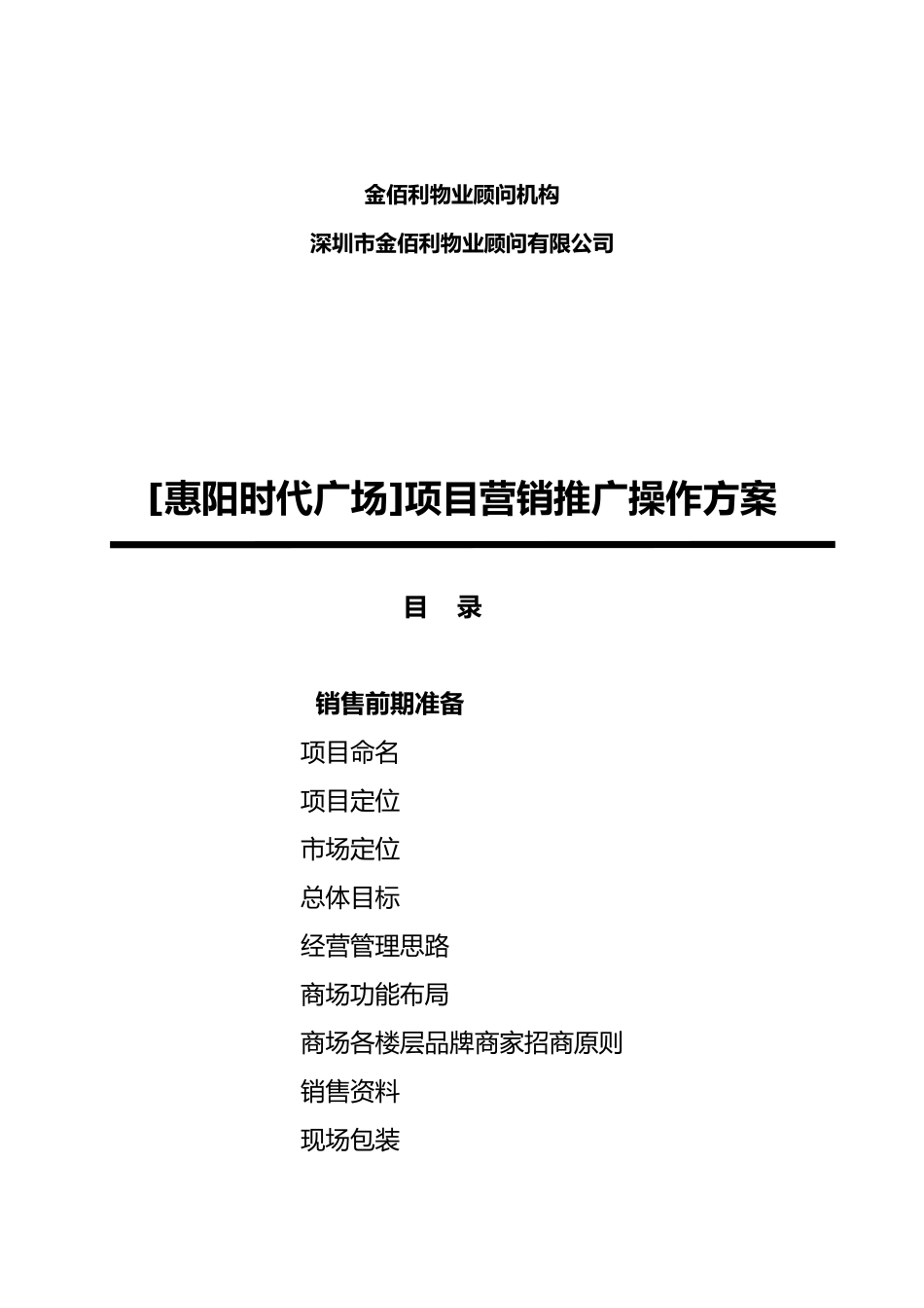 时代广场营销推广操作方案_第2页