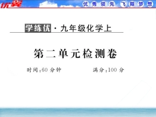 【学练优作业课件】第二单元检测卷