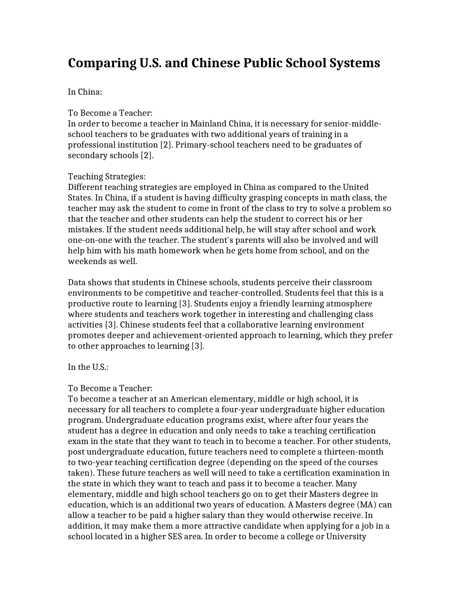 中美公立学校教育比较_第1页