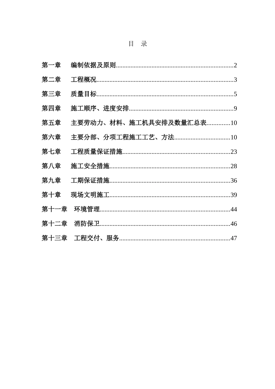嘉园楼人工挖孔桩施工方案0_第1页