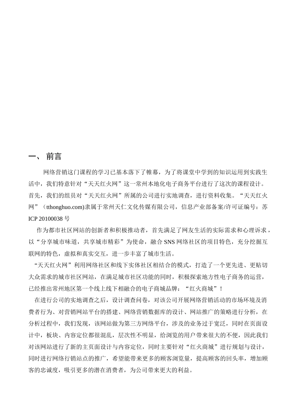 网络营销实践报告_第2页