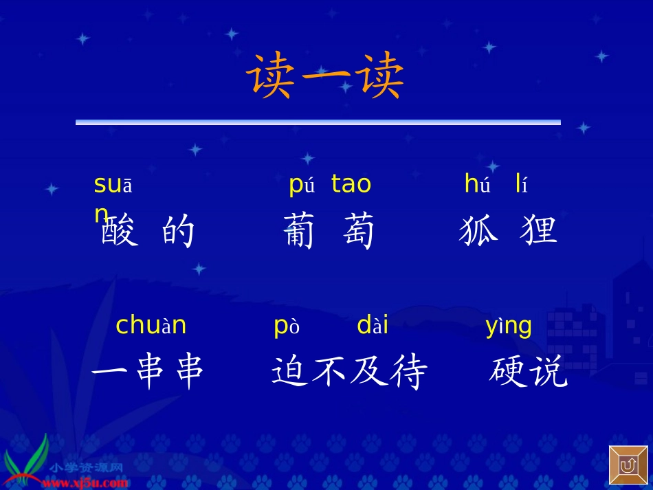 (中小学精品）《酸的和甜的》教学演示课件_第3页