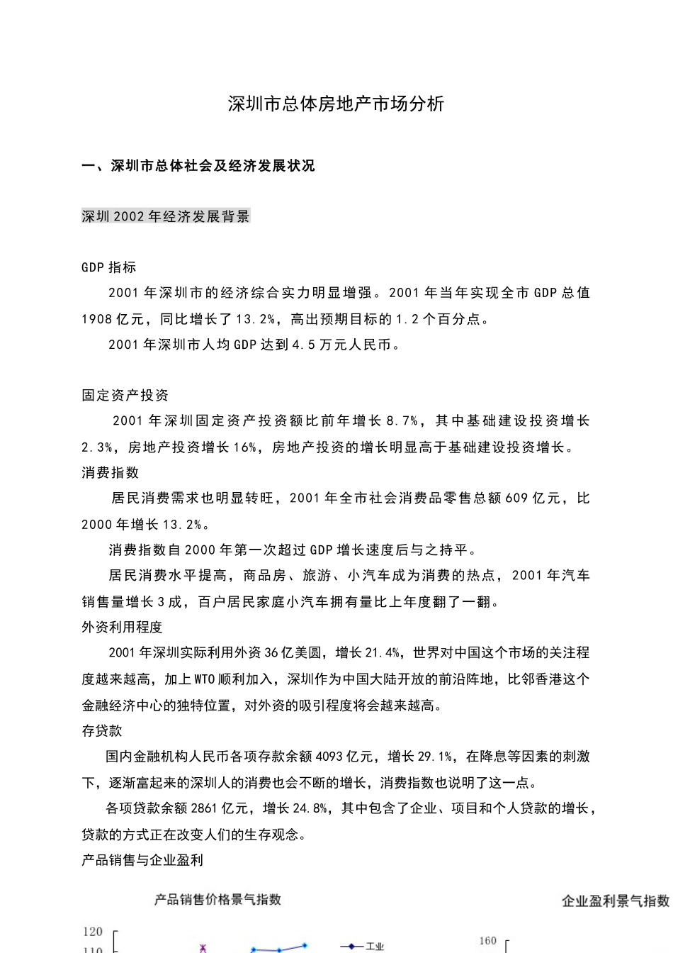 深圳总体房地产市场调研报告_第2页