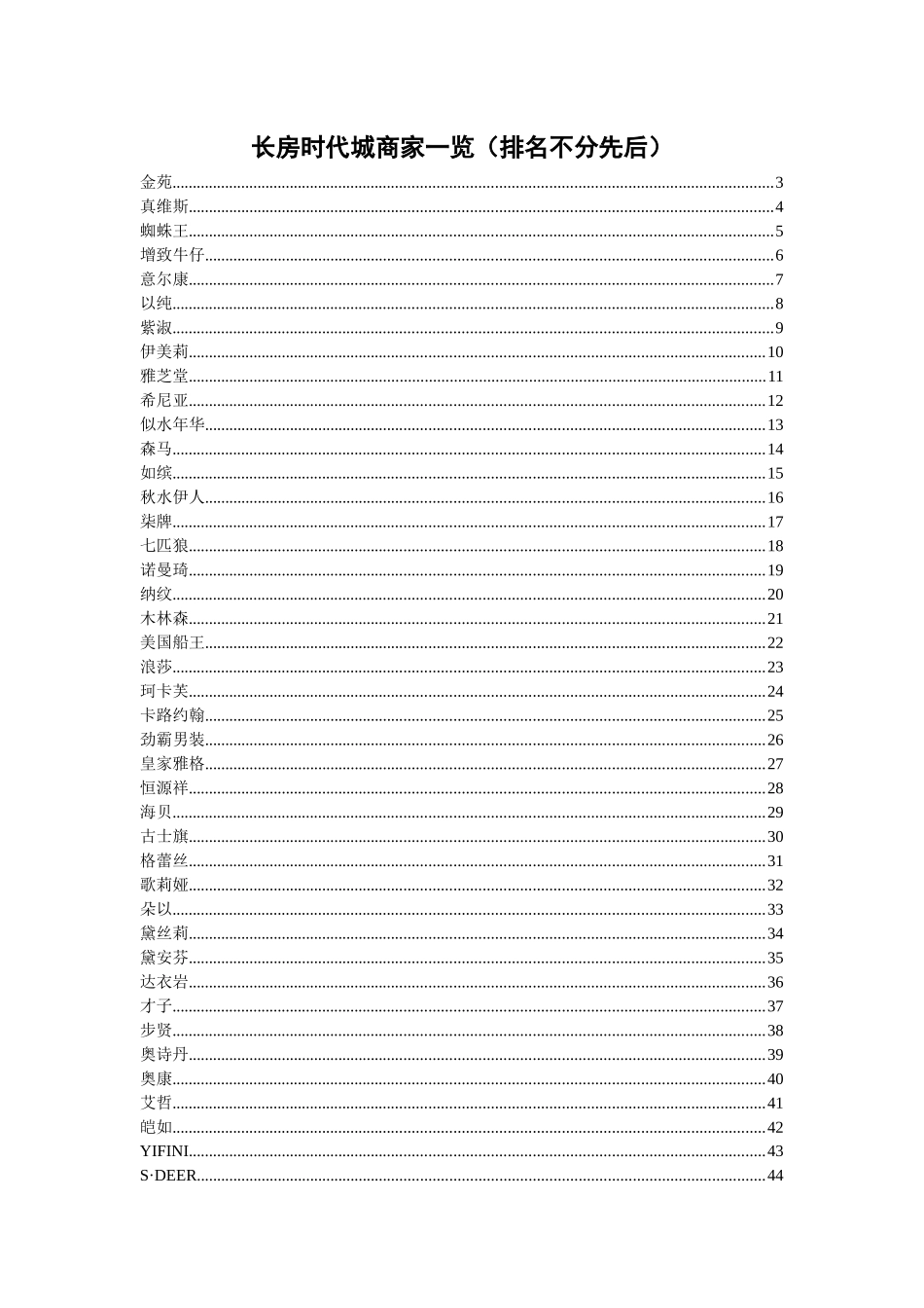 长房时代城商家一览_第1页