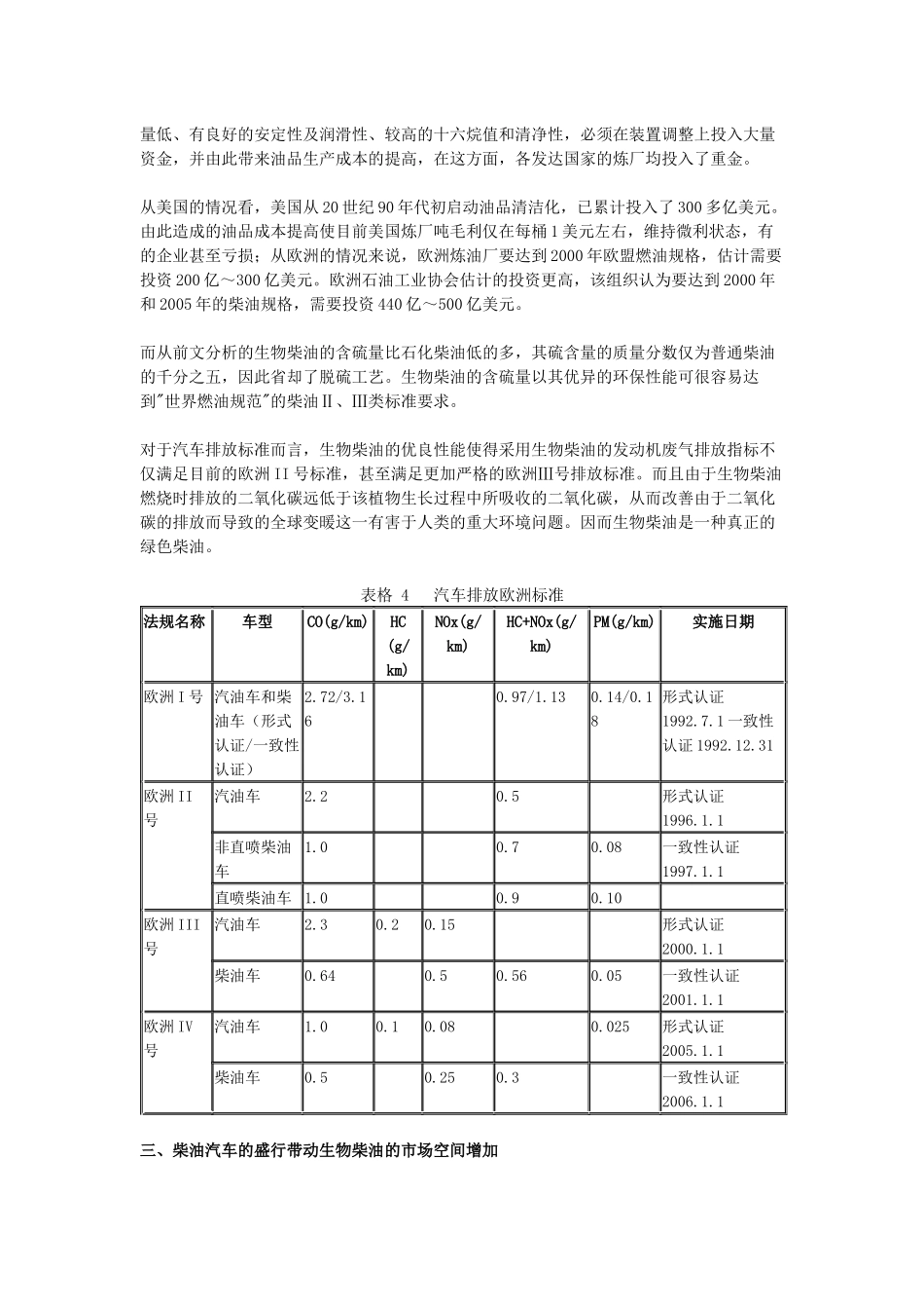生物柴油——竞争力与市场空间上涨情况分析_第2页
