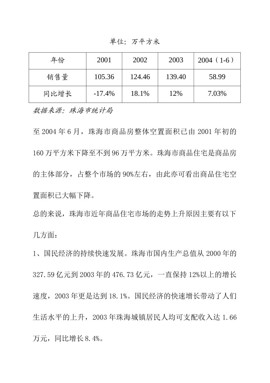 珠海市机场旁某房地产项目市场分析研究_第2页