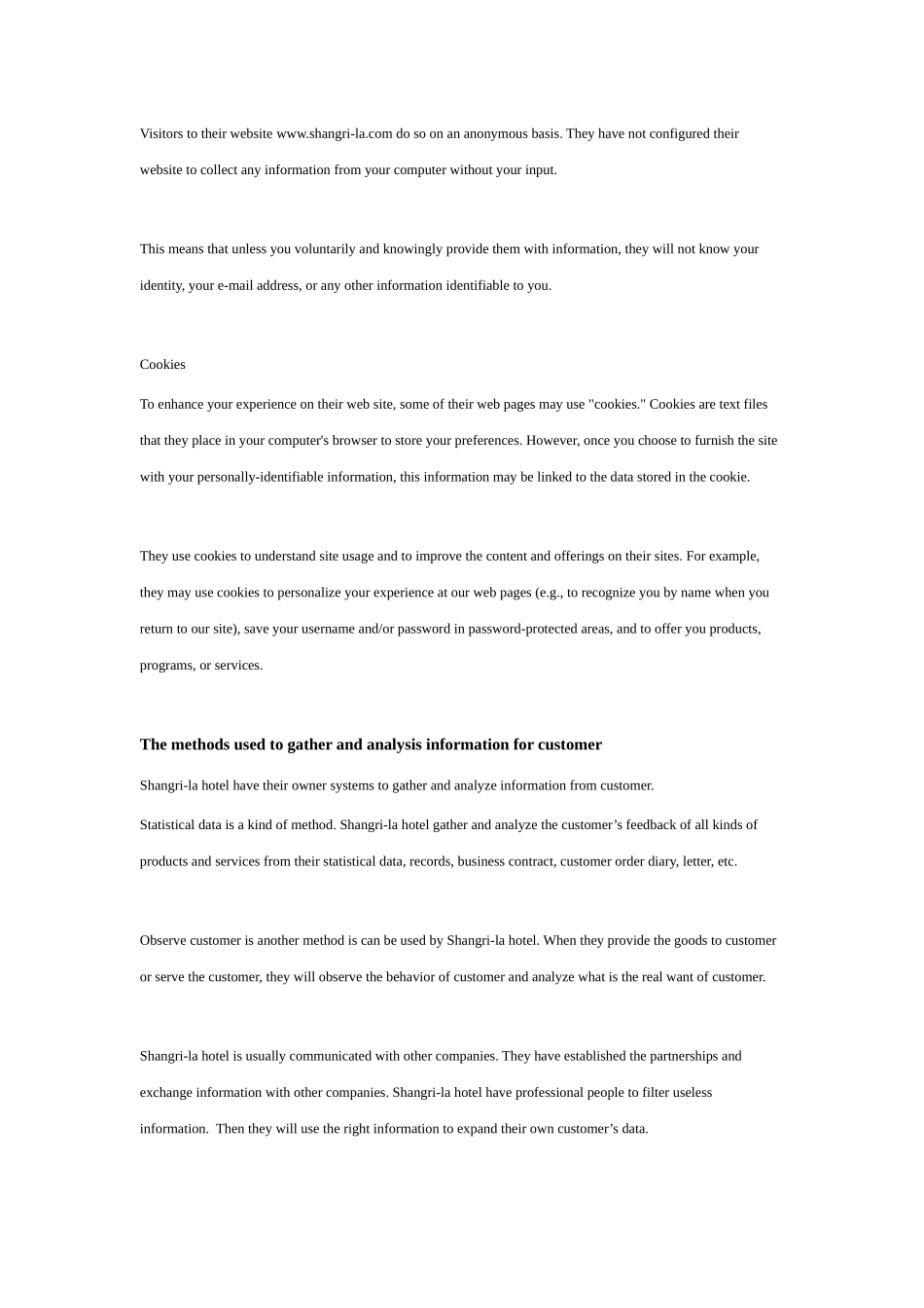 客户服务的第二次报告_第3页