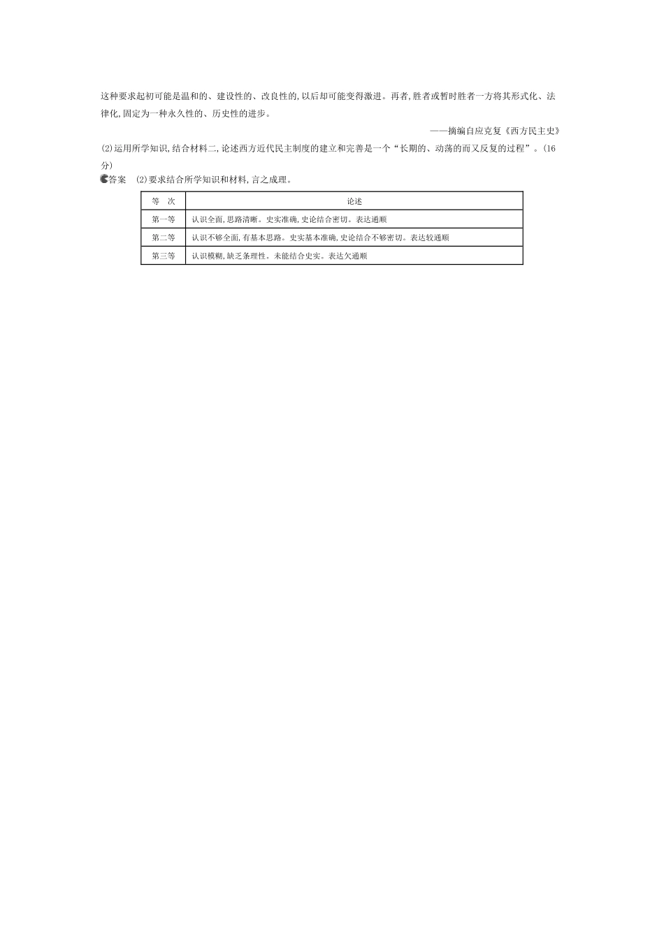 专题八欧洲代议制的确立与发展_第3页