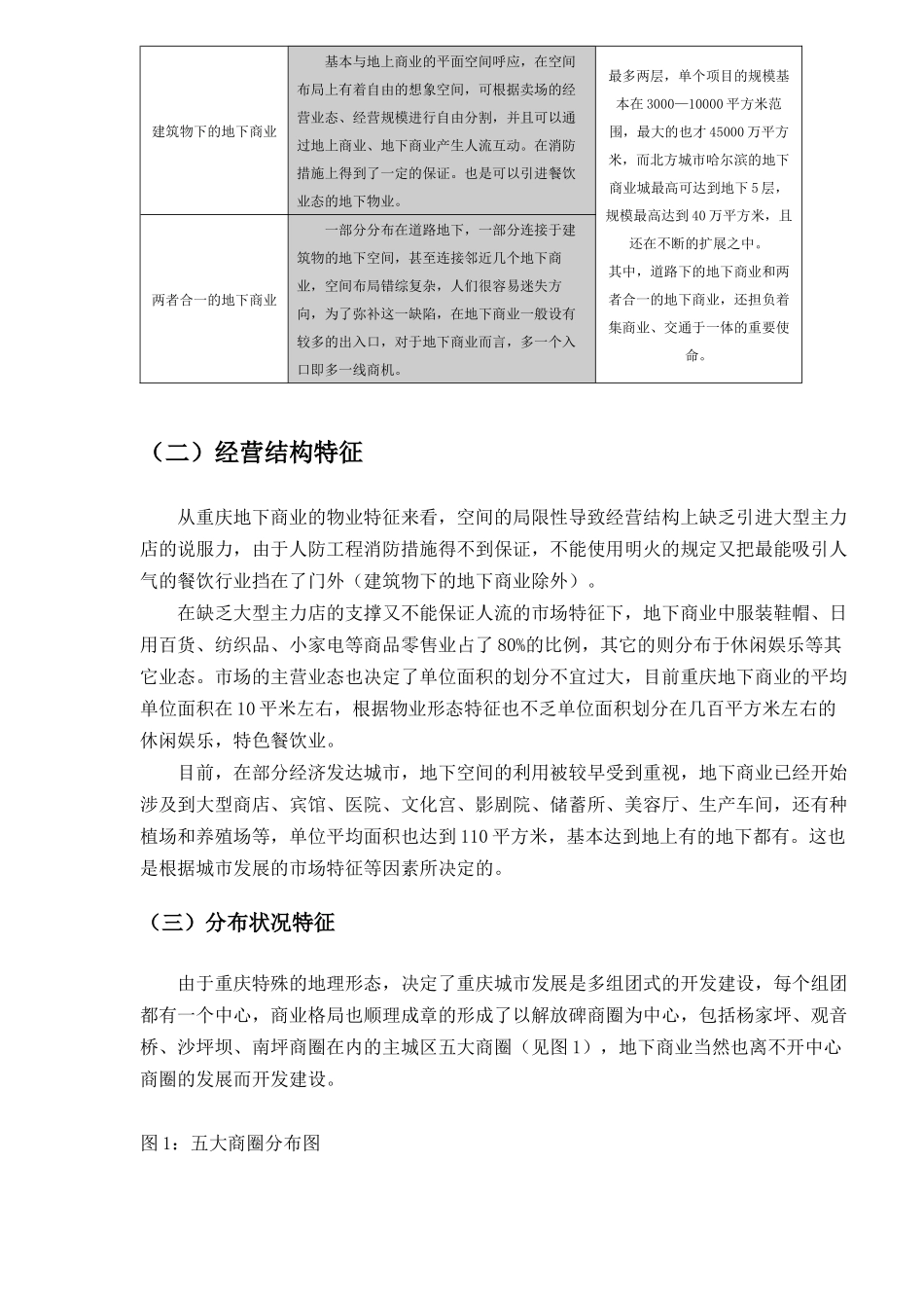 重庆市地下商业报告_第3页