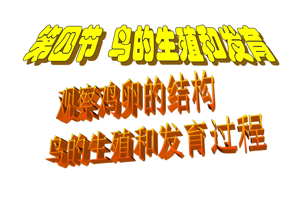鸟类的生殖与发育_第3页
