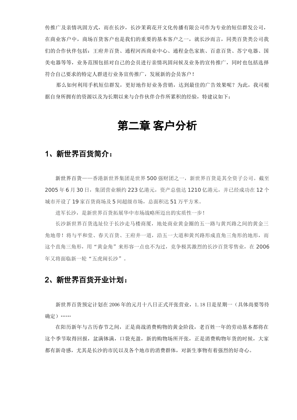 新世界百货短信营销建议方案-12月31日_第3页