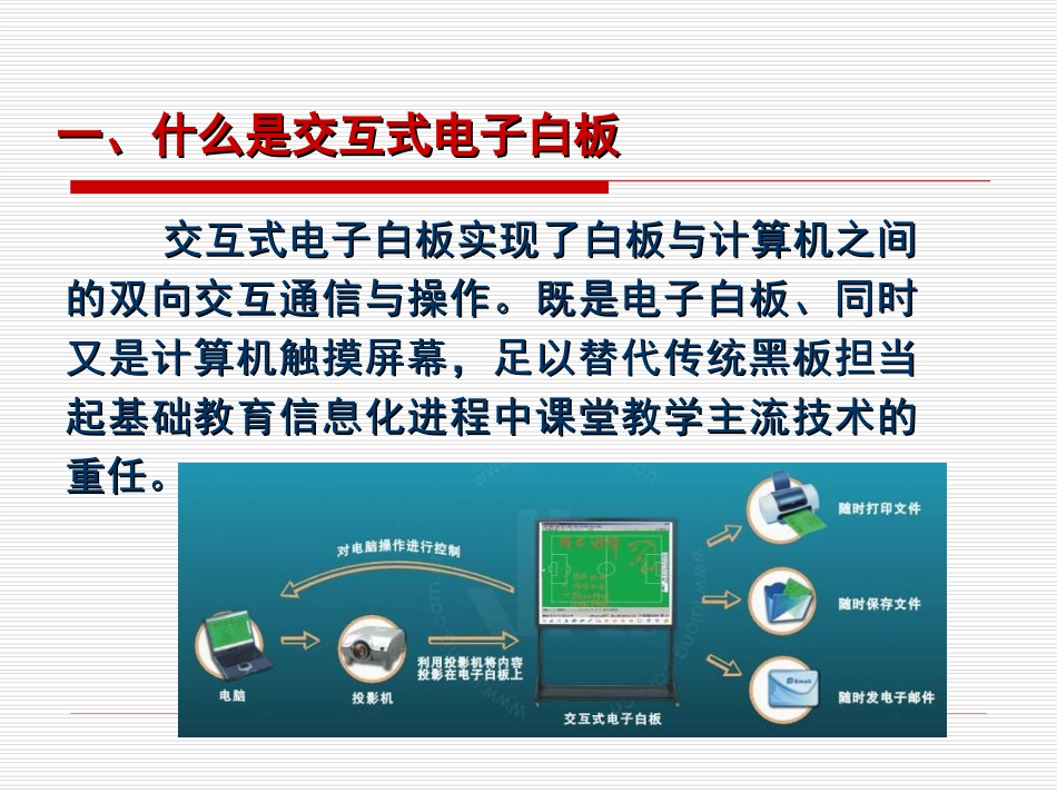 巨龙交互式电子白板培训_第1页