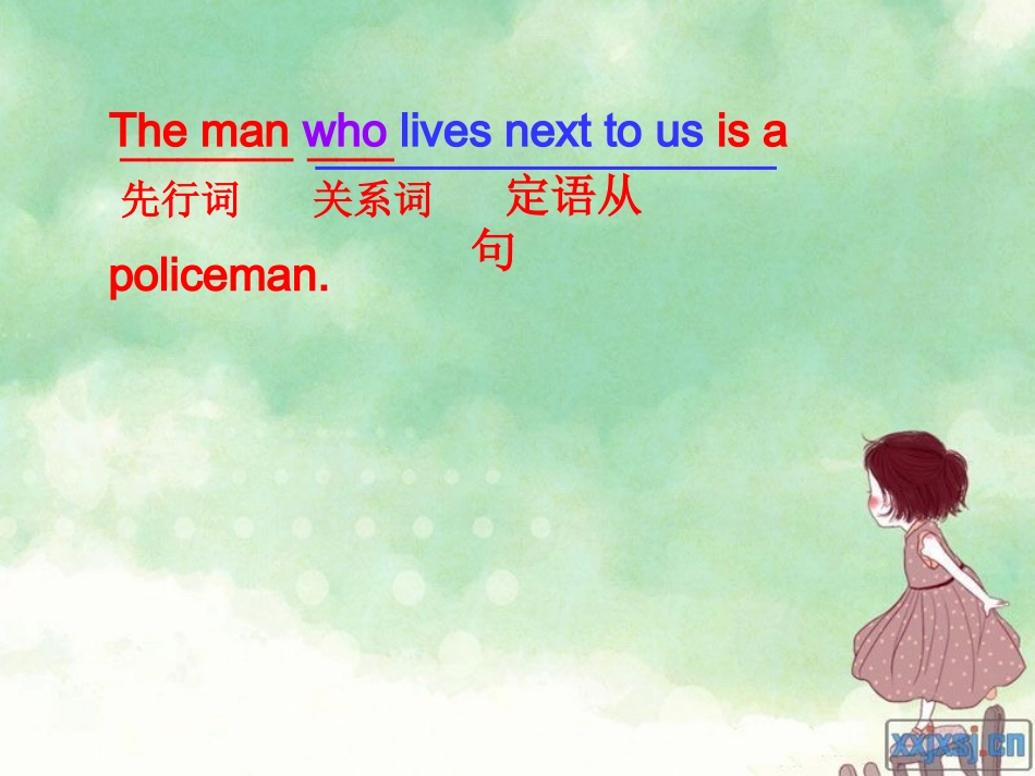 初中定语从句课件_第3页