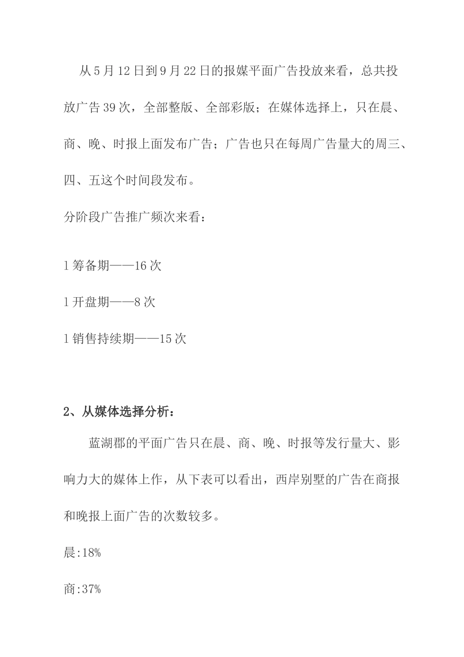 重庆蓝湖郡别墅营销推广分析报告_第3页