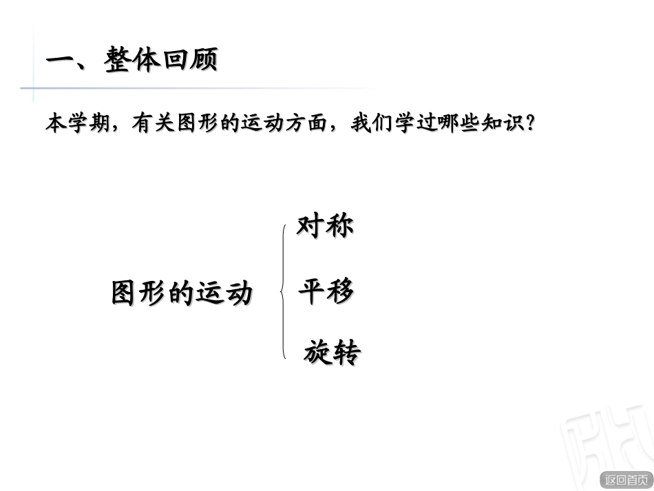 对称平移旋转的整理与复习_第2页