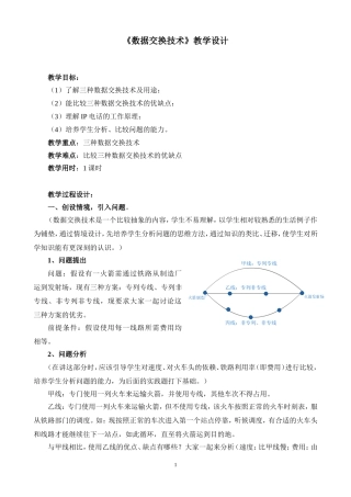 数据交换技术