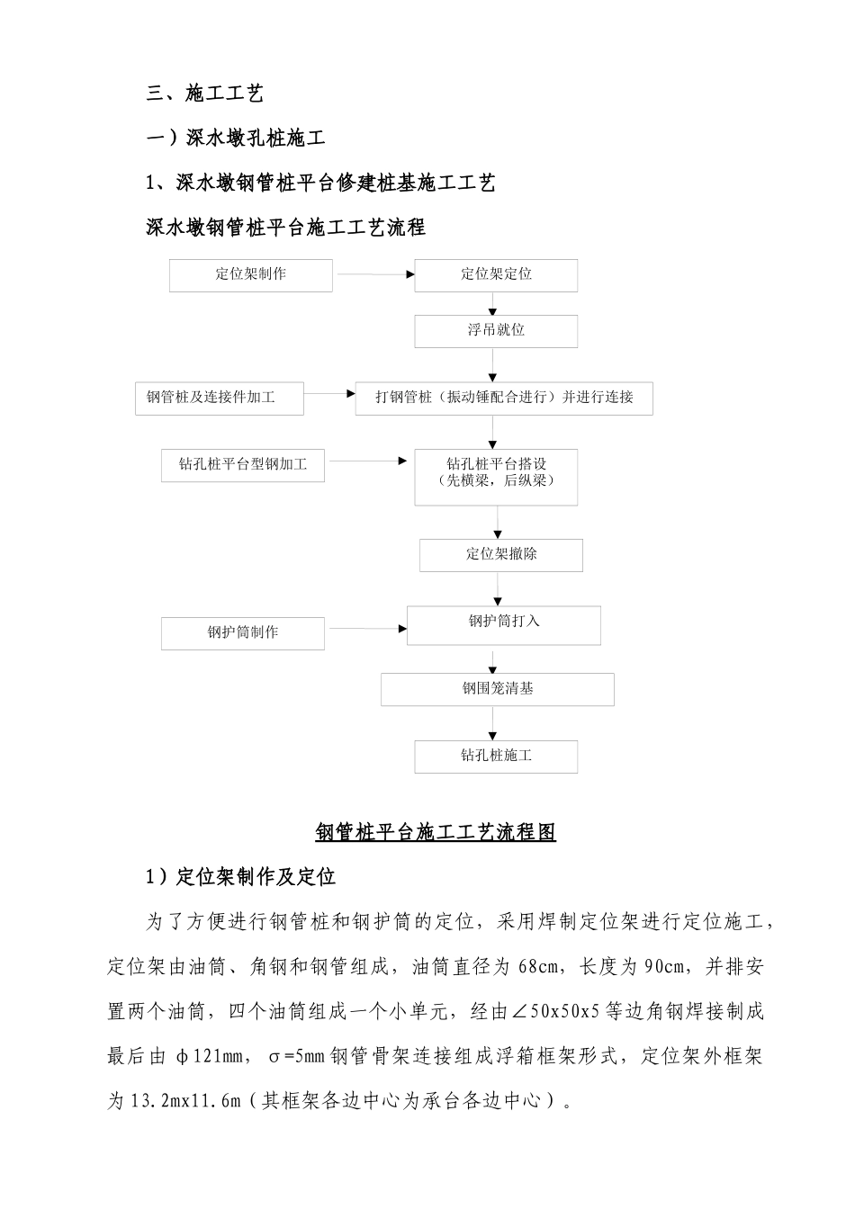 高坝特大桥深水墩施工方案(钢管桩平台)_第2页