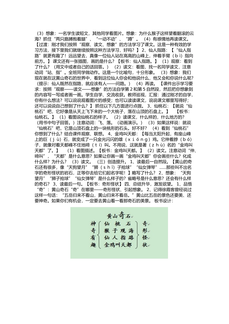 黄山奇石设计_第2页