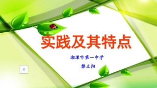 黎立阳-实践及其特点-湘潭市一中