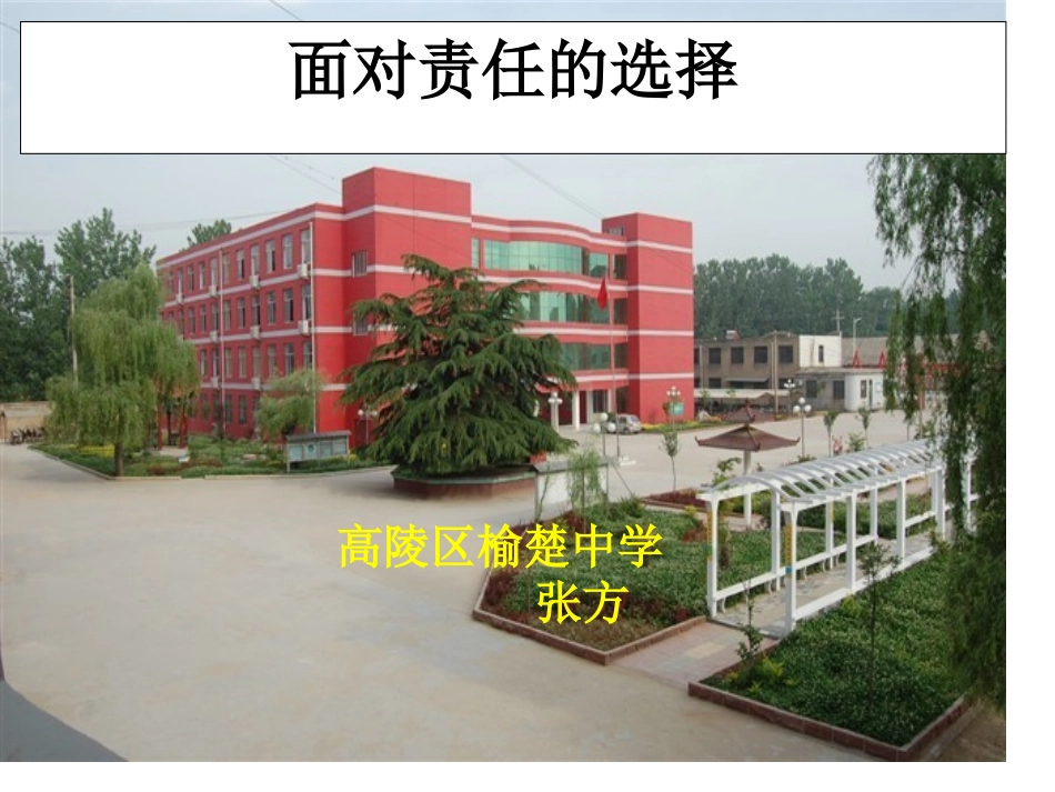 面对责任的选择_第1页