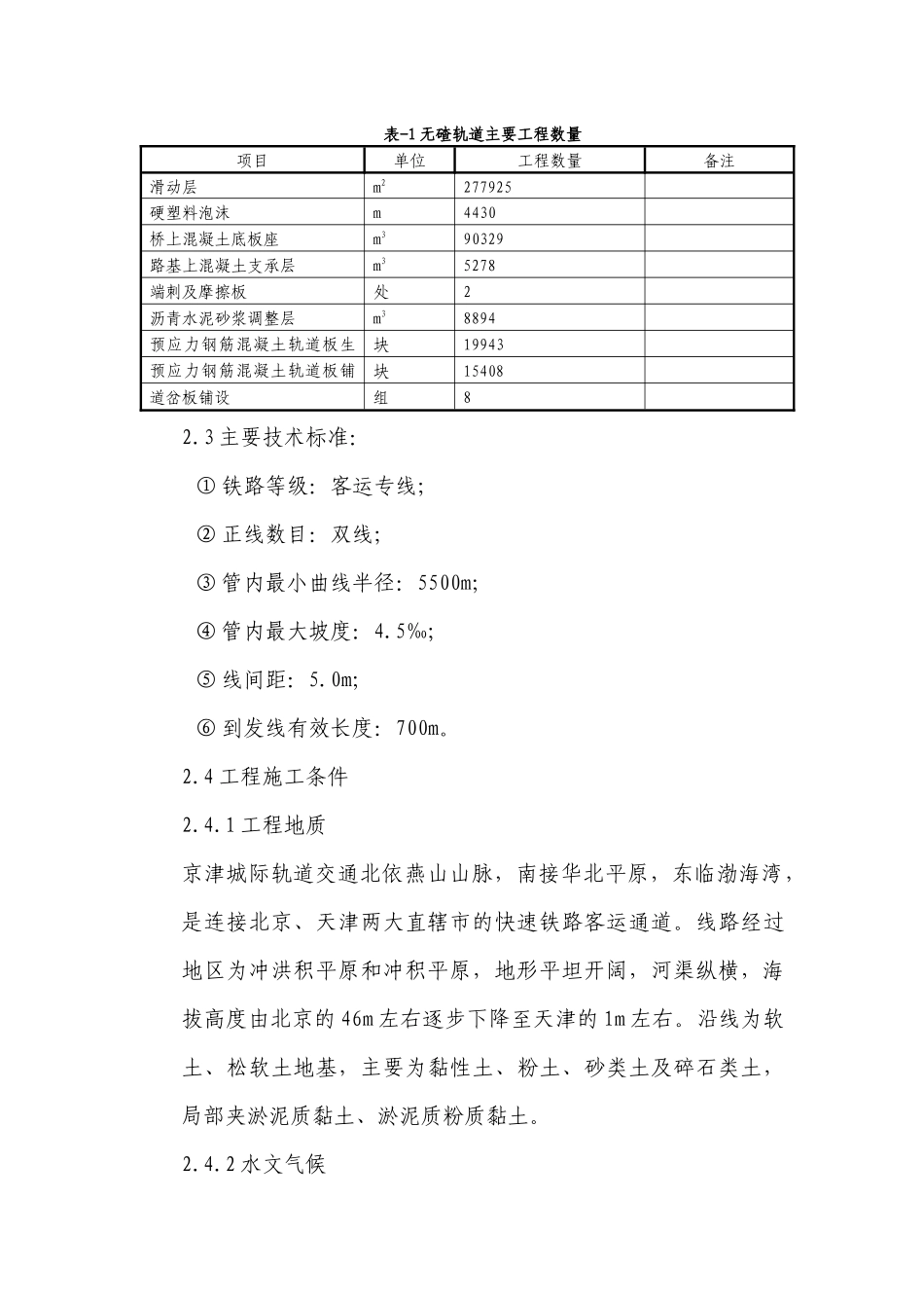 京津客运专线板式无砟轨道施工组_第2页