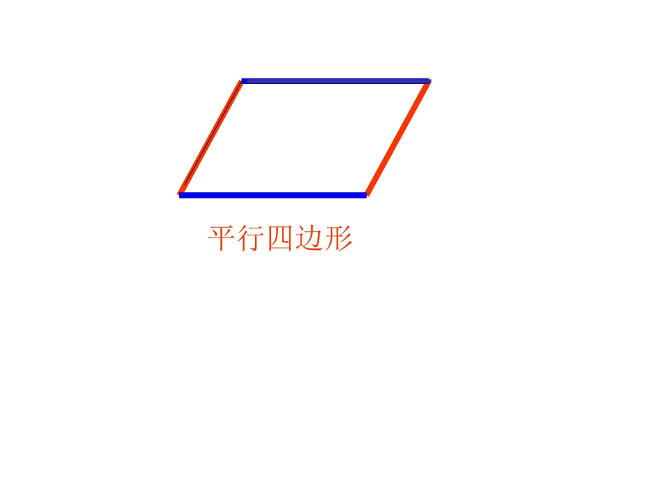 人教版四年级平行四边形和梯形课件_第2页