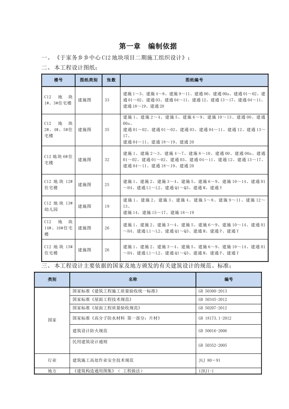 通州区于家务乡乡中心C12地块屋面防水工程施工方案00_第3页