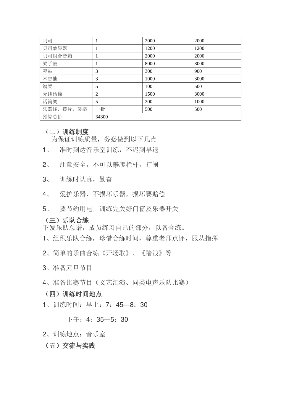 电声乐队发展计划_第2页