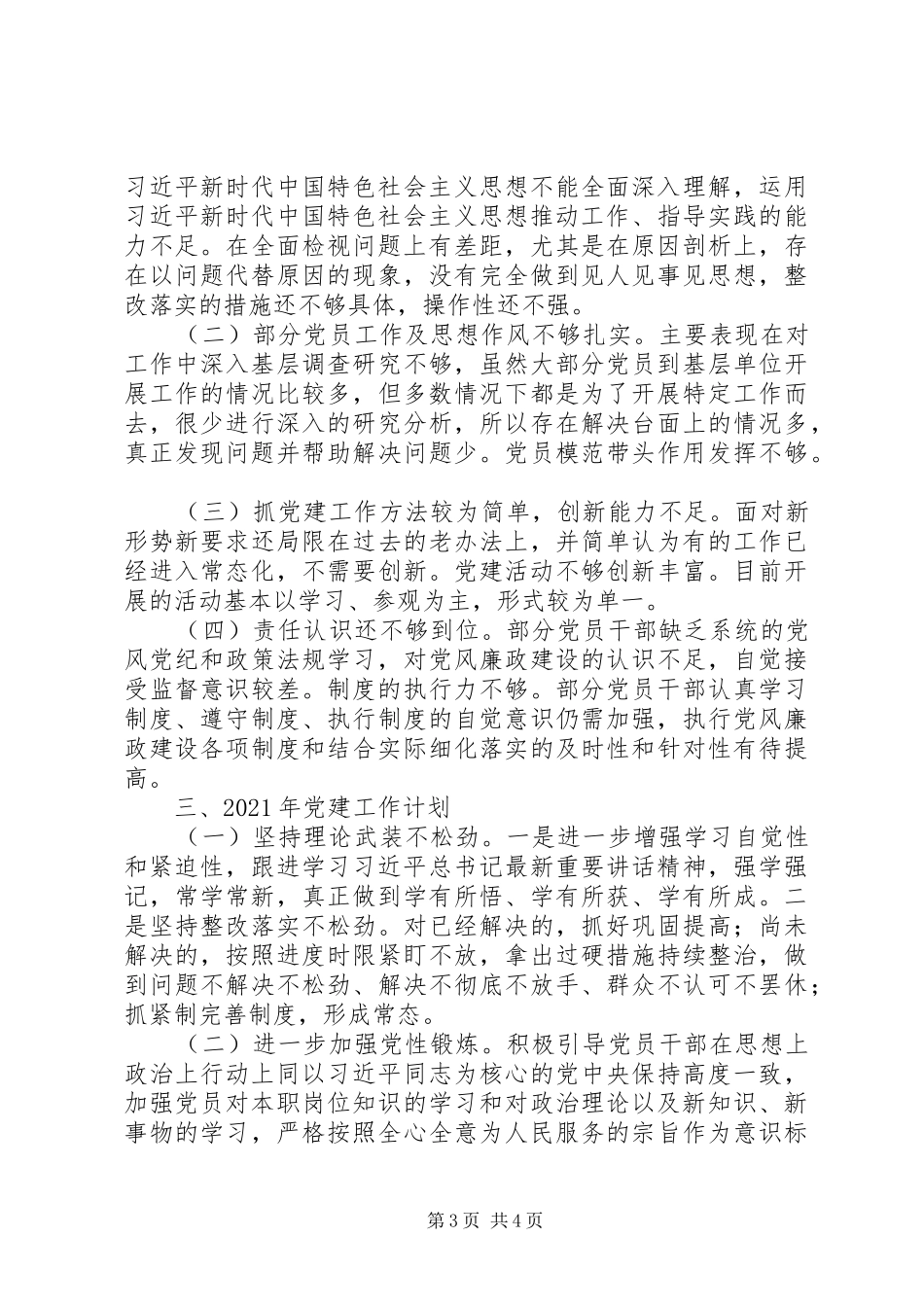 市局XX年党建工作总结和XX年工作计划_第3页