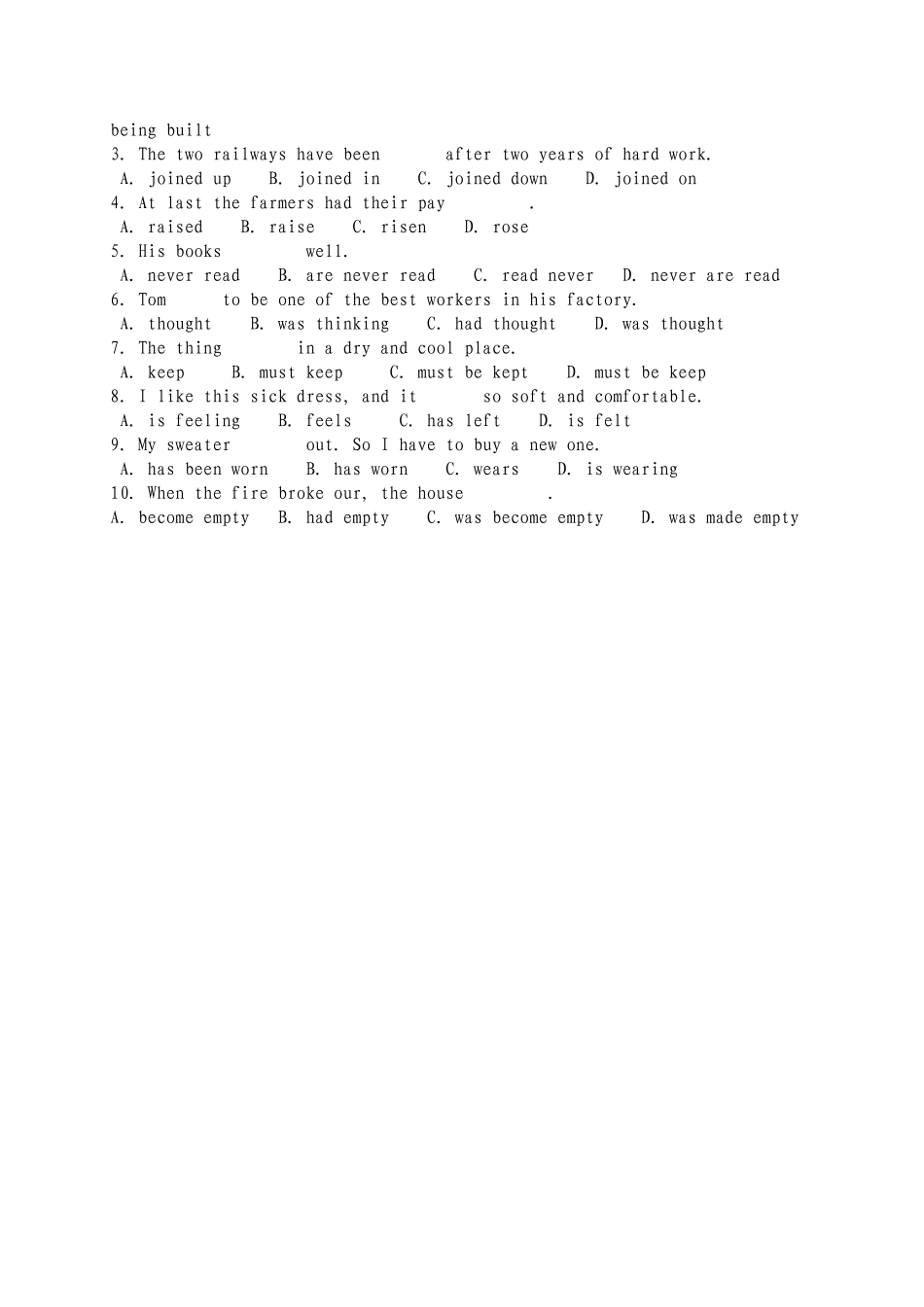 主动句转被动句_第3页