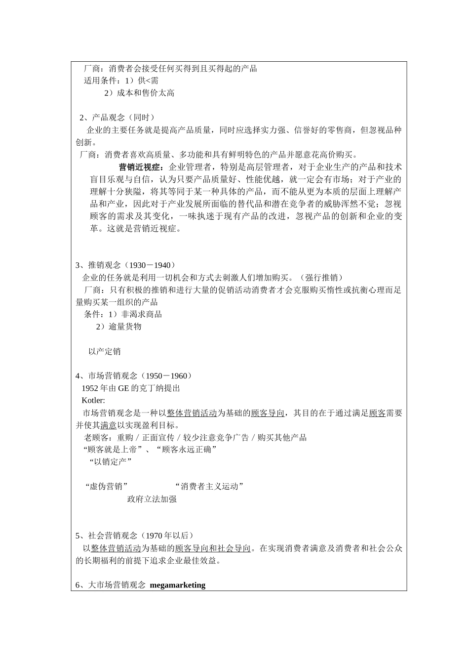 现代营销学教案_第3页