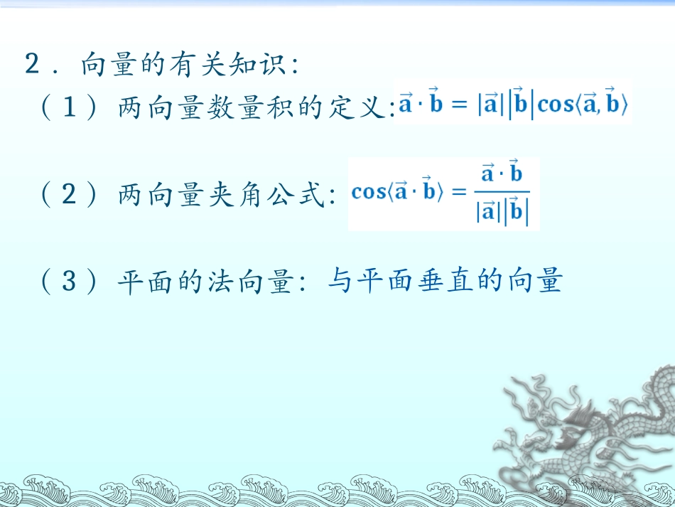 立体几何中的向量方法_第3页