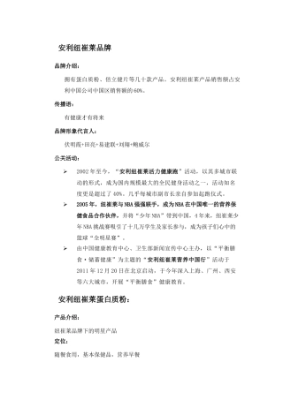 知名保健品营销方案大全-自己整理(定位、传播语、公关