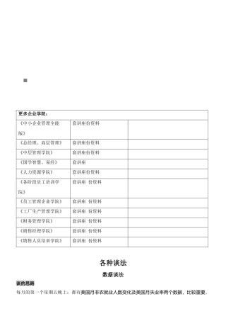 试论客户的各种谈法