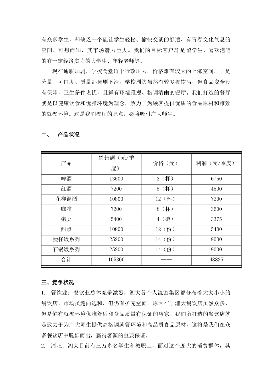 校园清吧营销策划书_第2页