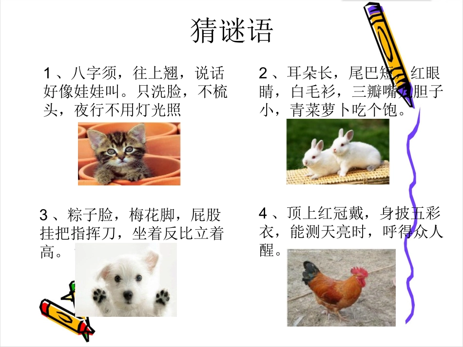 作文指导——写一种小动物_第2页