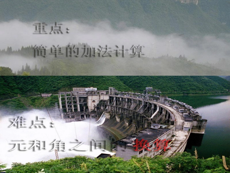 人民币的简单计算（说课）_第3页
