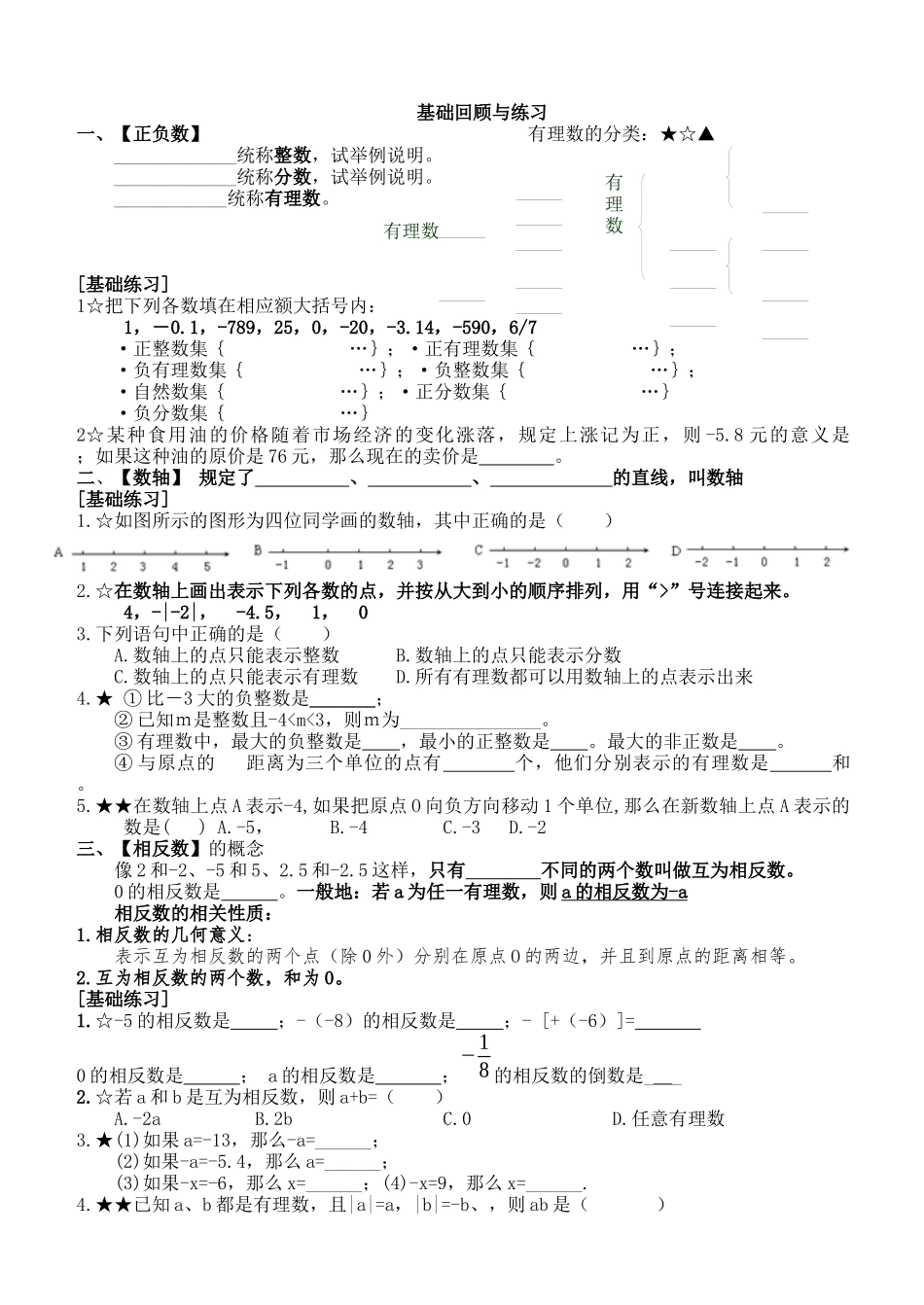 第一章有理数总复习_第2页