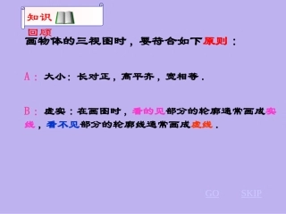 几何体的表面展开图动画