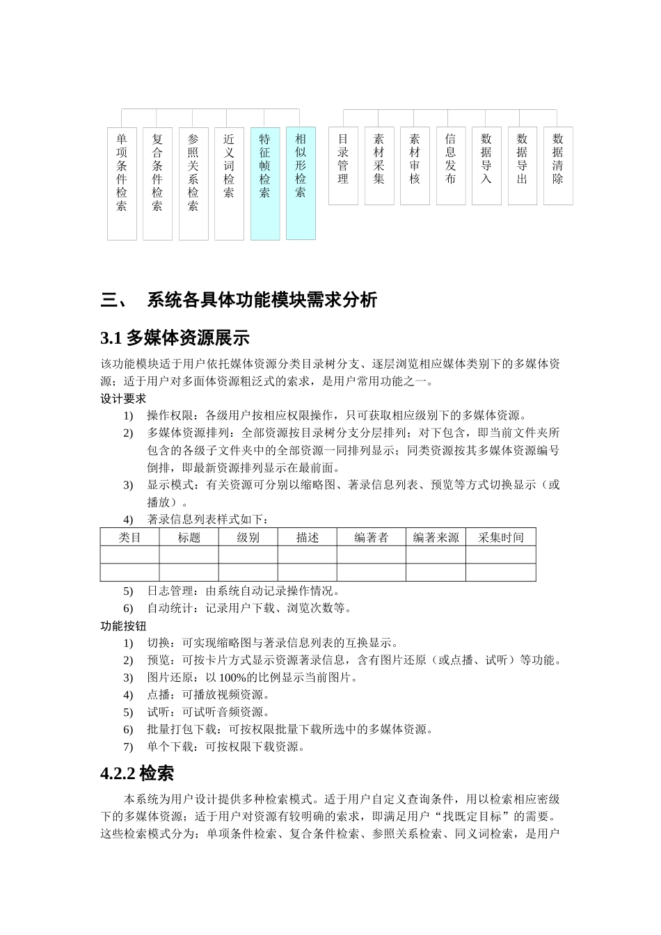 网络多媒体资源管理信息系统分析及其设计_第3页